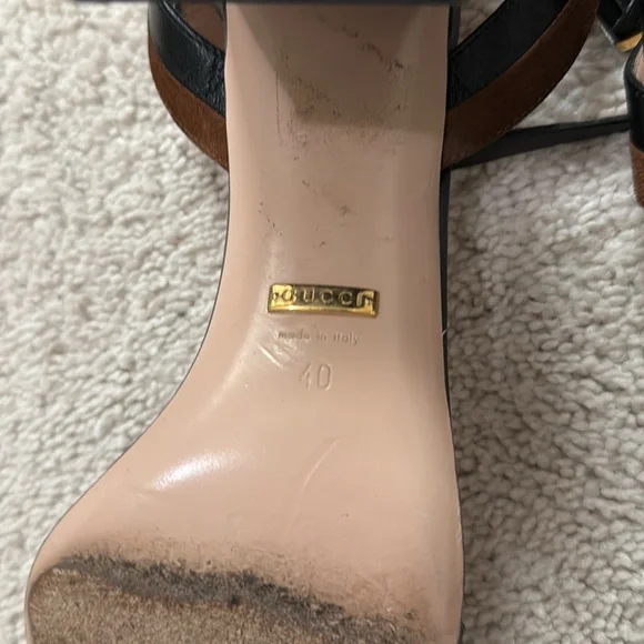 GUCCI WOMEN'S MID-HEEL SANDAL